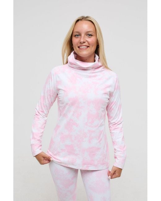 OOSC White High Neck Baselayer Top