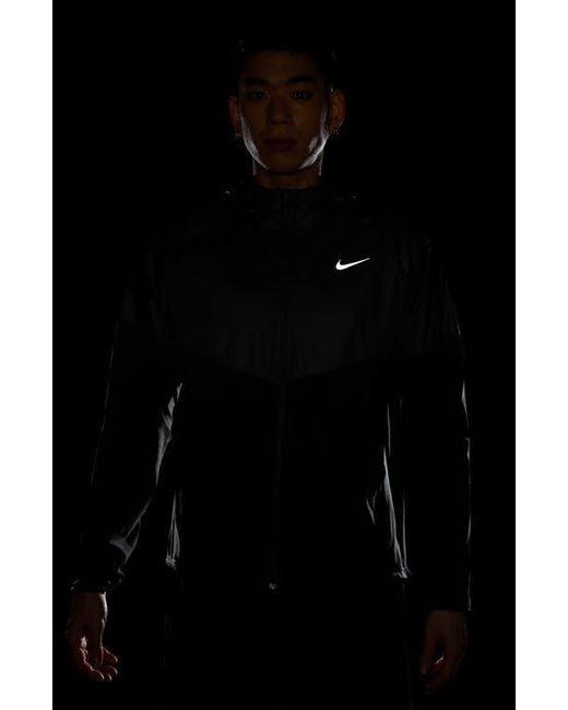 Nike Black Repel Winterized Running Jacket for men