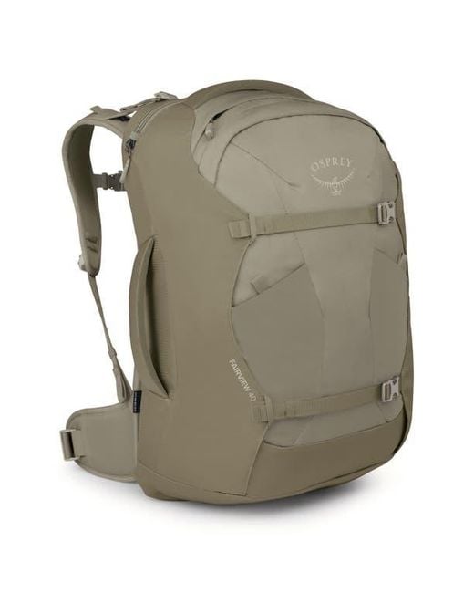 Osprey Gray Fairview 40-Liter Travel Backpack for men