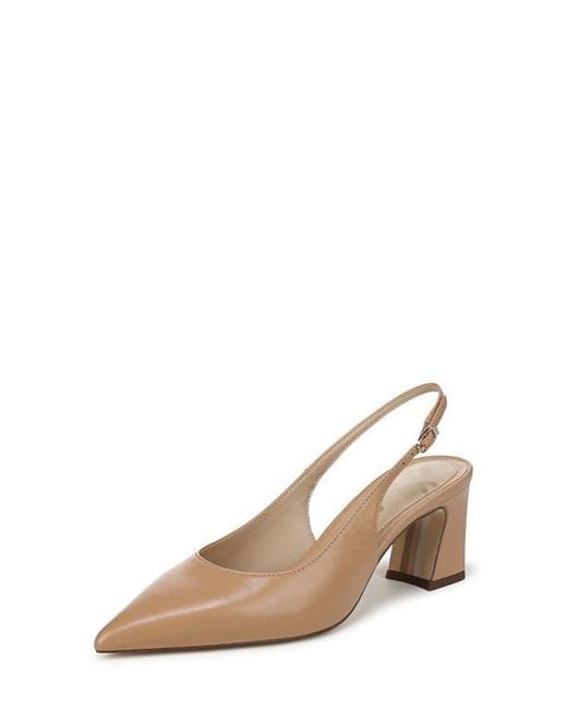 Sam Edelman Natural Winfred Pointed Toe Slingback Sandal