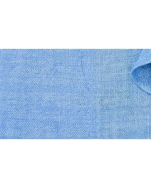 Cece Blue Ruffle Top