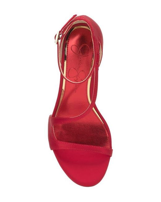 Jessica Simpson Red Qamille Ankle Strap Sandal