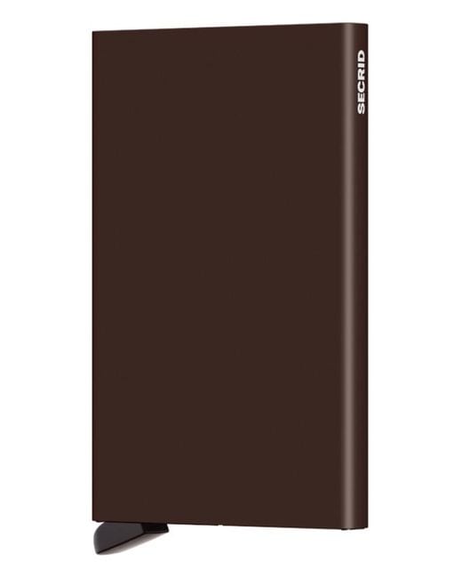 Secrid Brown Cardprotector for men