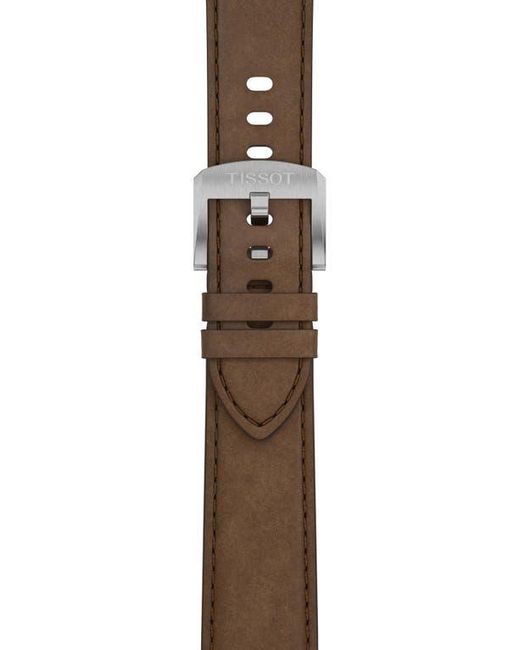 Tissot Metallic Prc 100 Solar Quartz Leather Strap Watch, 39Mm for men