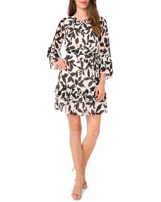 Halogen® White Ruffle Minidress
