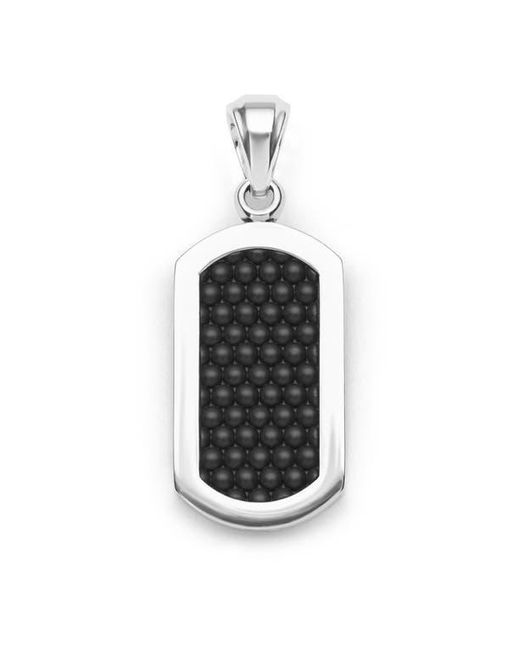 Lagos Black Anthem Caviar Bead Tag Amulet