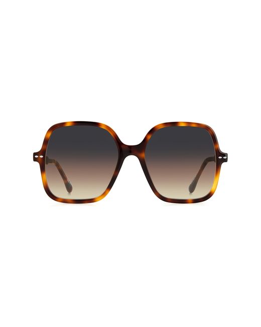 Isabel Marant Blue Square Sunglasses
