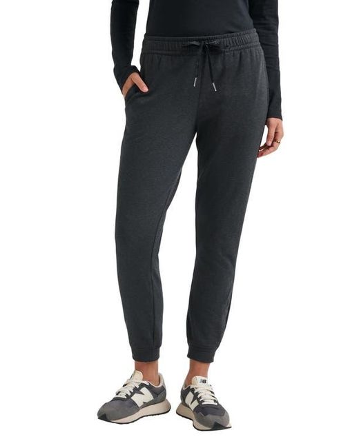 Travis Mathew Black Cloud Drawstring Fleece Joggers