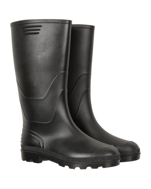 Mountain Warehouse Black Wade Galoshes for men