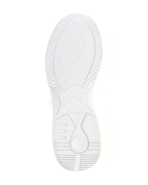 Propet White Lifewalker Flex Sneaker
