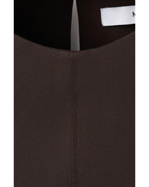 Mango Black Fitted Cap Sleeve Top