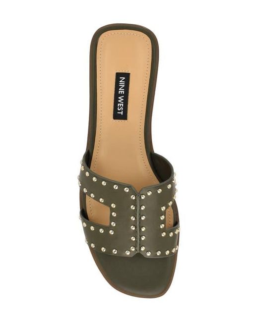 Nine West Multicolor Giny Slide Sandal