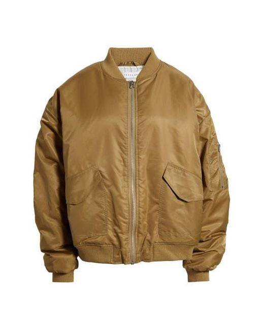 TOPSHOP Multicolor Bomber Jacket