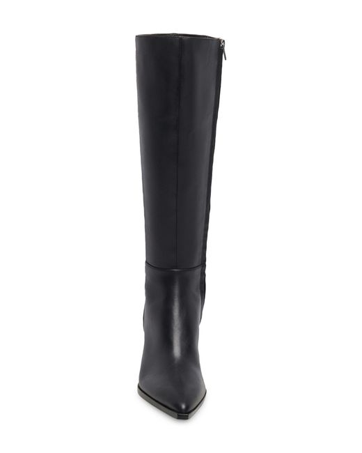 Dolce Vita Black auggie Pointed Toe Knee High Boot