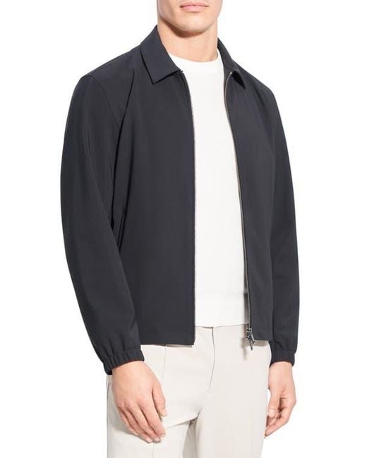 Theory Black Brody Precision Packable Jacket for men