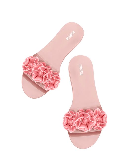 Melissa Pink Babe Springtime Slide Sandal