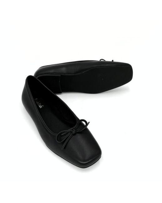 Amie Rafa Black Madrid Ballet Flats
