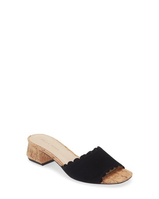 Pelle Moda Black Talma Sandal