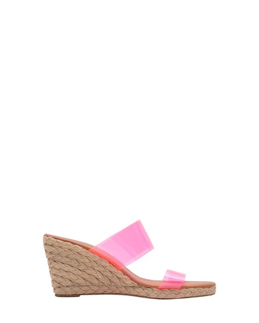anfisa vinyl strap espadrille wedge