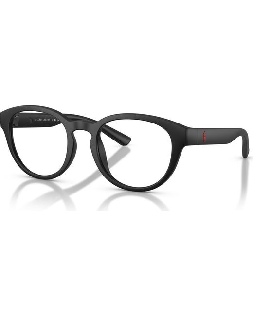Polo Ralph Lauren Black 50Mm Phantos Optical Glasses for men