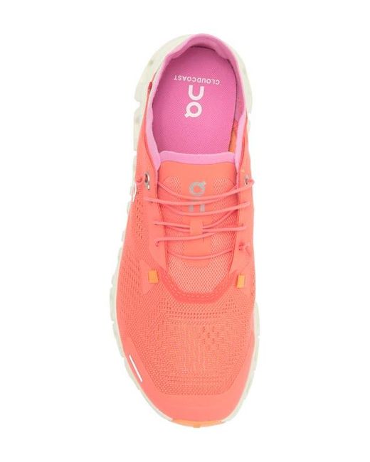 On Shoes Pink Cloud 6 Coast Sneaker