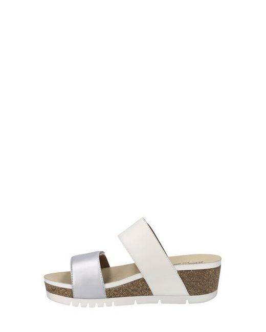 Josef Seibel Multicolor Quinn 14 Wedge Slide Sandal