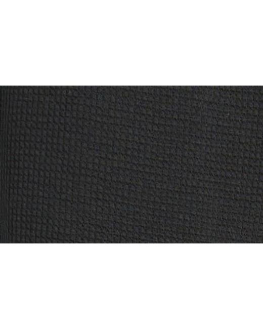 Eileen Fisher Black Organic Cotton Blend Ankle Wide Leg Drawstring Pants