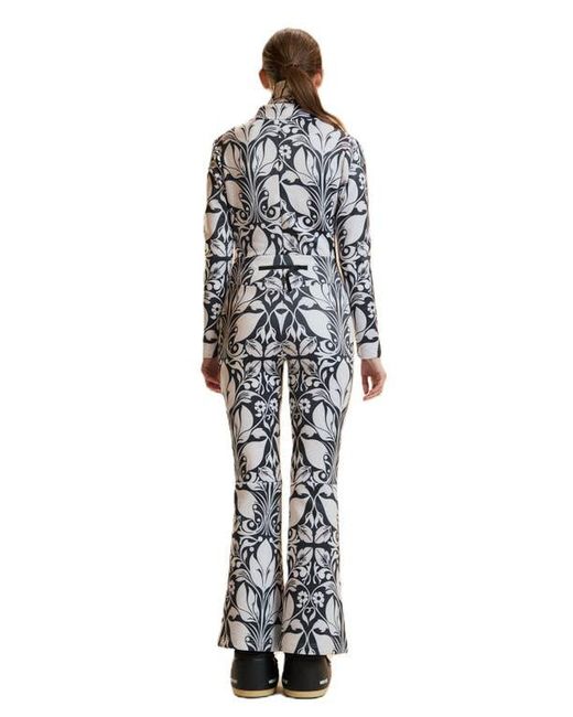 Cynthia Rowley White Bonded Ski Suit