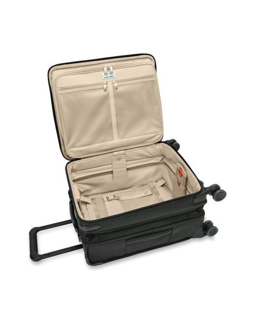 Briggs & Riley Black Baseline Global Spinner Carry-On for men