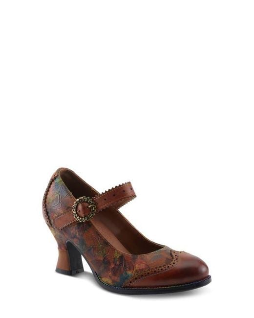 Spring Step Brown Macias Mary Jane Pump