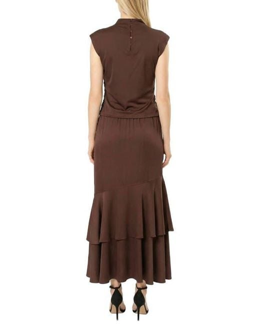 AREA STARS Brown Avery Solid Top