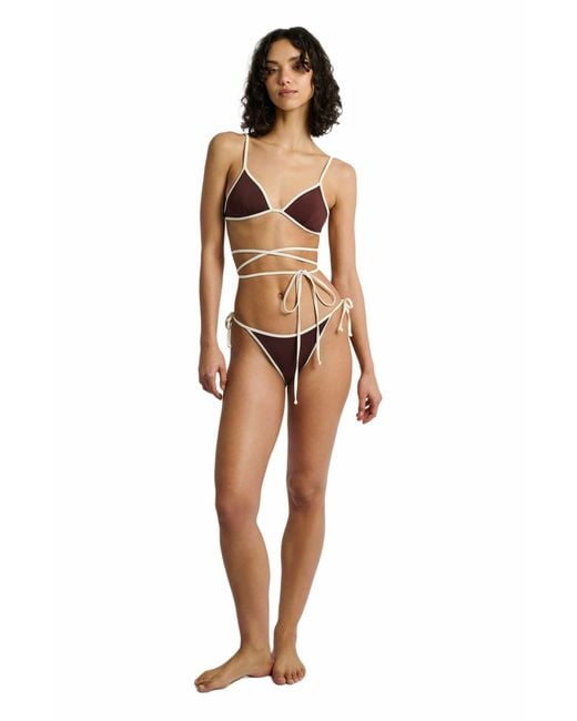 Onia Gray Cleo Bikini Bottom