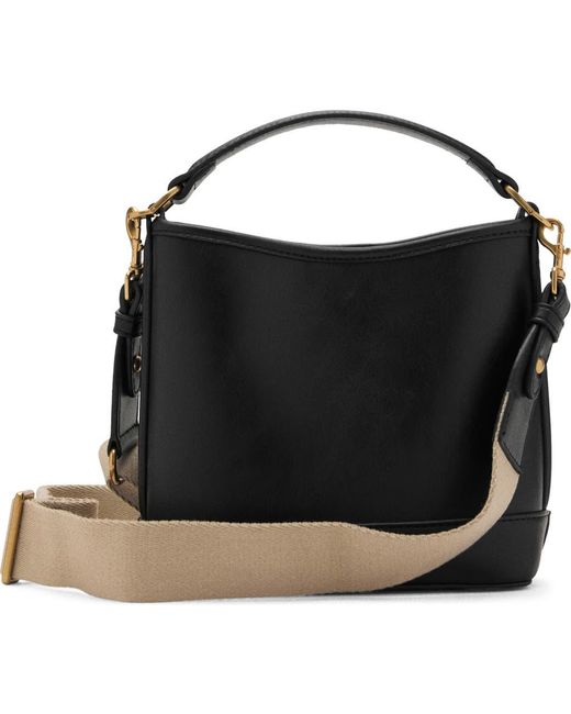 Mango Black Small Bucket Bag