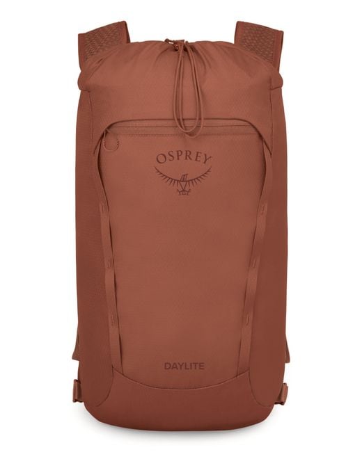 Osprey Brown Daylite Cinch Backpack