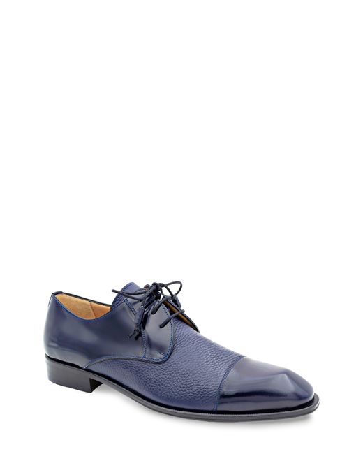 Mezlan Blue Capello Cap Toe Derby for men