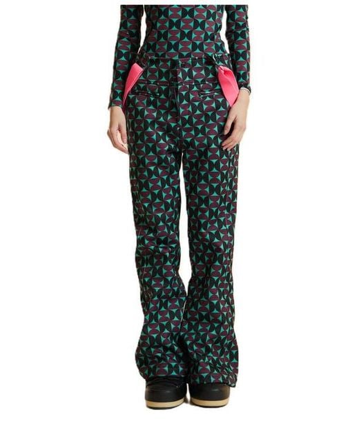 Cynthia Rowley Green Turtle Neck Lycra Top