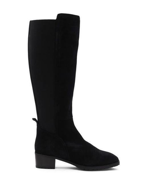 Aquatalia Black Rhegan Weatherproof Knee High Boot