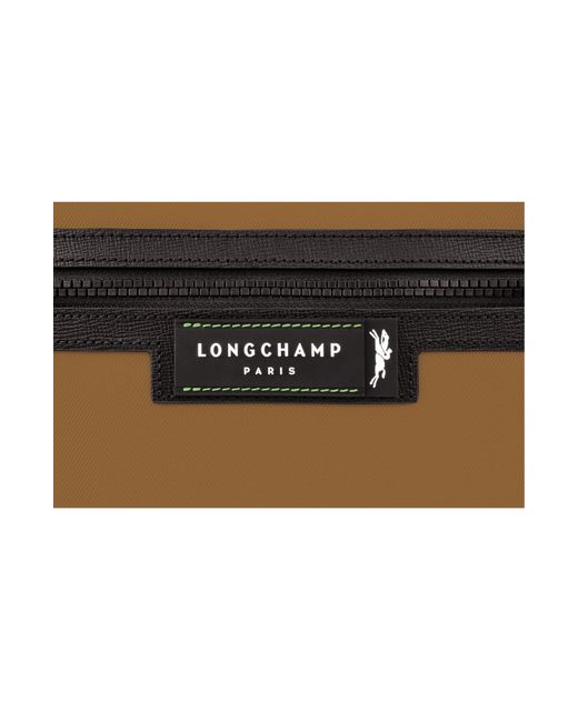 Longchamp Green District Camera Recycled Crossbody Bag in Brown for Men