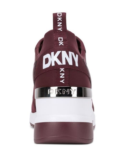 DKNY Purple Cait Wedge Sneaker