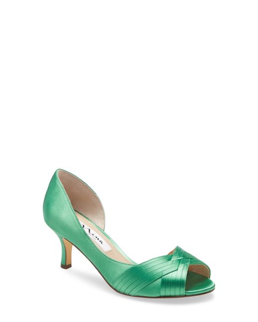 nina contesa open toe pump