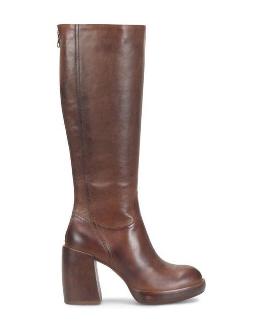 Kork-Ease Brown Anny Platform Knee High Boot