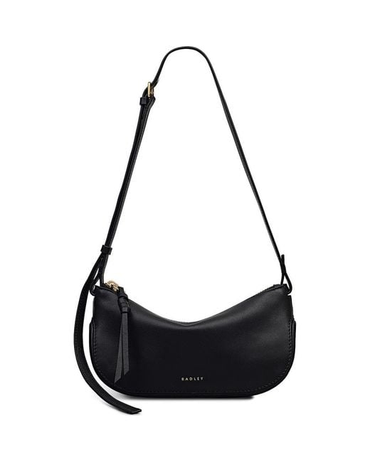 Radley Black The Iris Ziptop Crossbody Bag