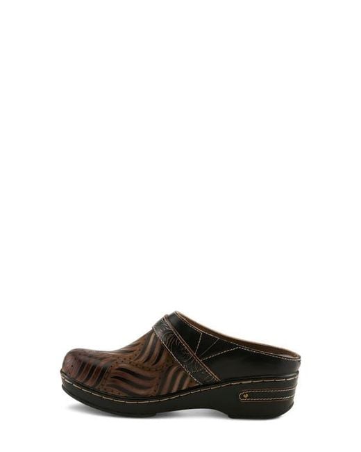 Spring Step Brown Sova Mule