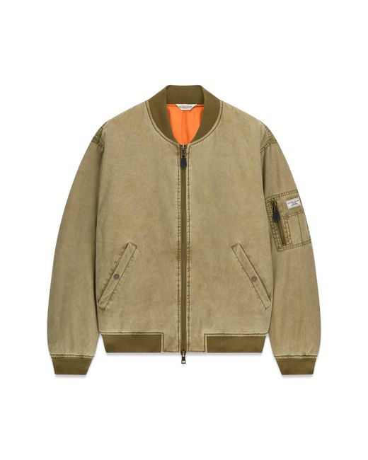 Guess Multicolor Washed Bomber Jacket for men
