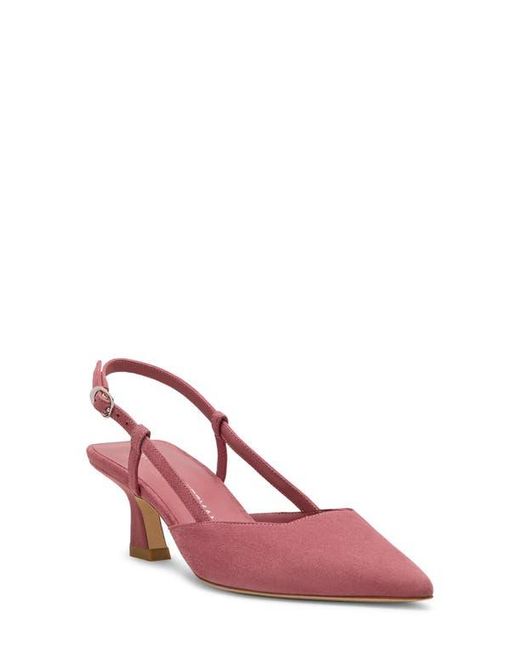 Stuart Weitzman Pink Vinnie 50 Slingback Pump