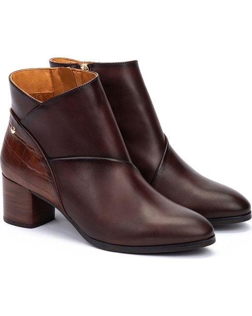 Pikolinos Women's Brown Calafat Bootie