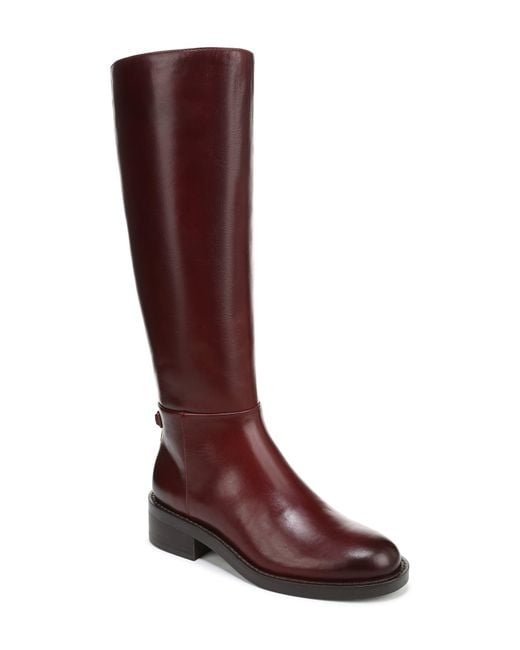 Sam Edelman Red Milla Knee High Boot