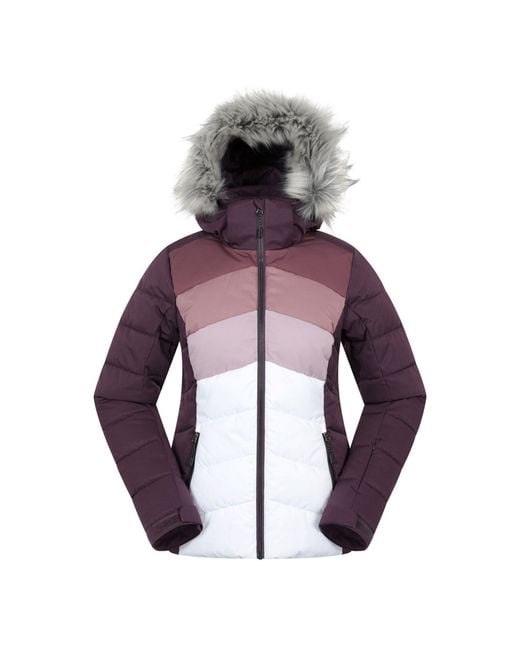Mountain Warehouse Purple Cascade Padded Ski Jacket