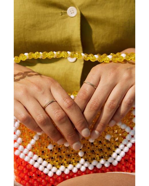 Ana Luisa Metallic Ring Set