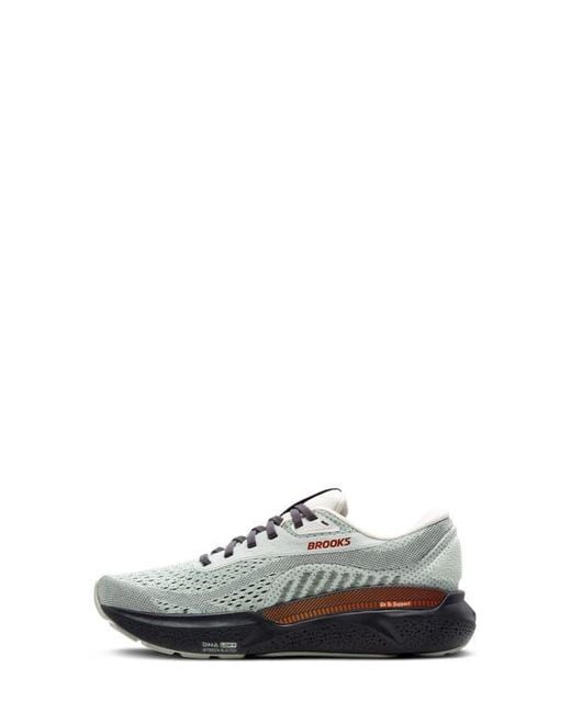 Brooks White Adrenaline Gts 24 Running Shoe